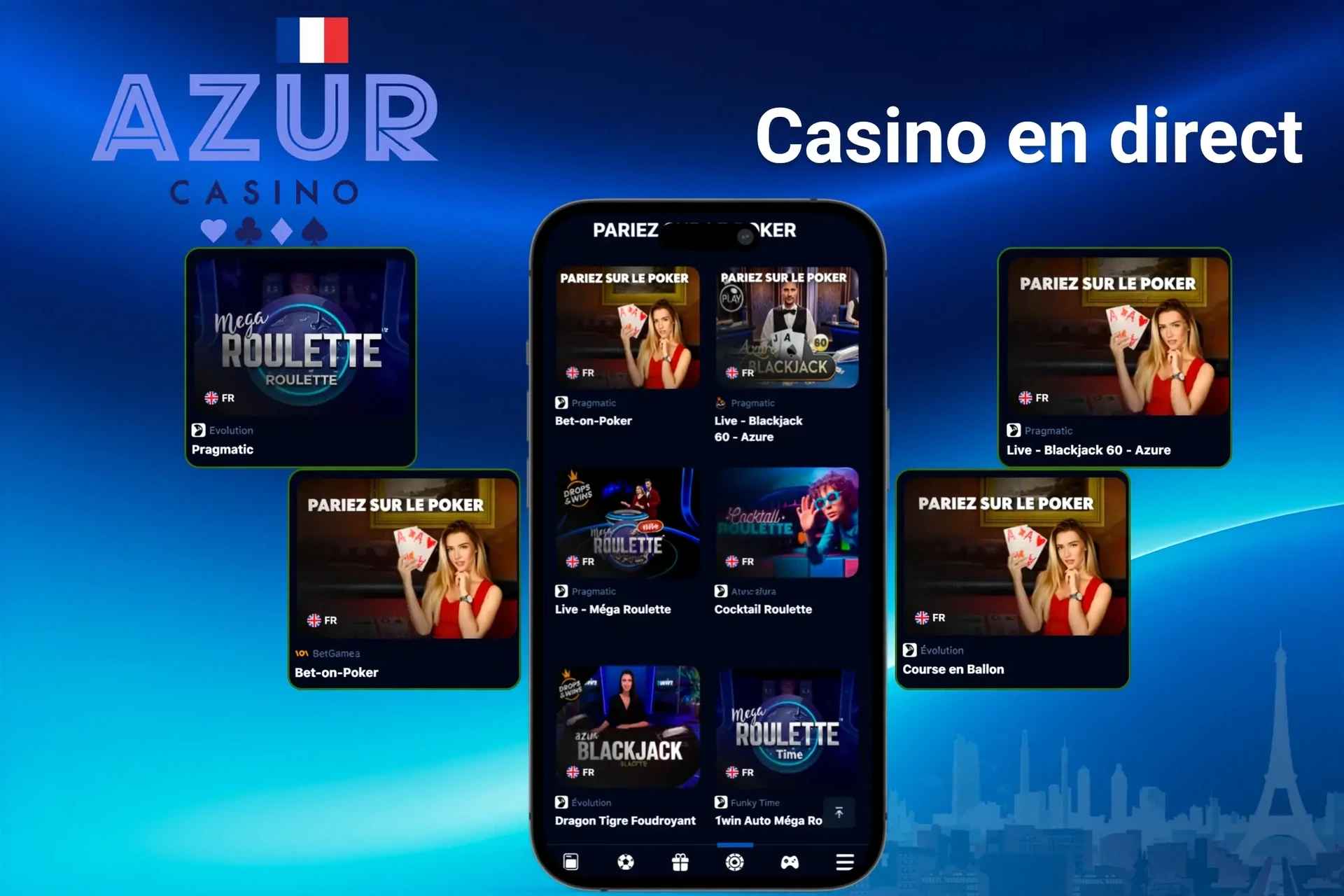 Machines à sous présentant des titres populaires comme Sugar Rush, Energy Coins et Hell Hot 100 sur mobile et ordinateur de bureau
