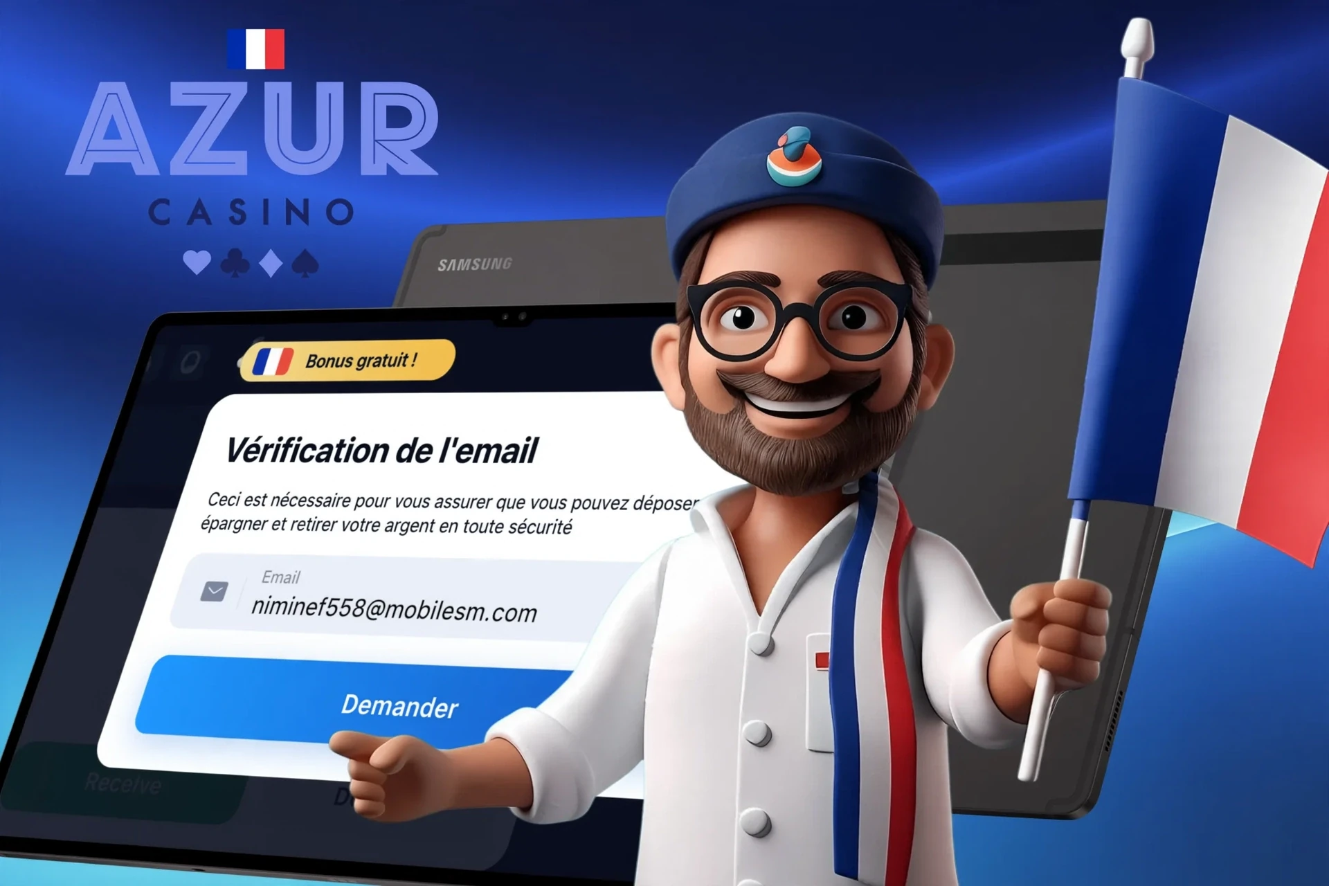 Détails de la procédure de vérification d'identité sur la plateforme Azur